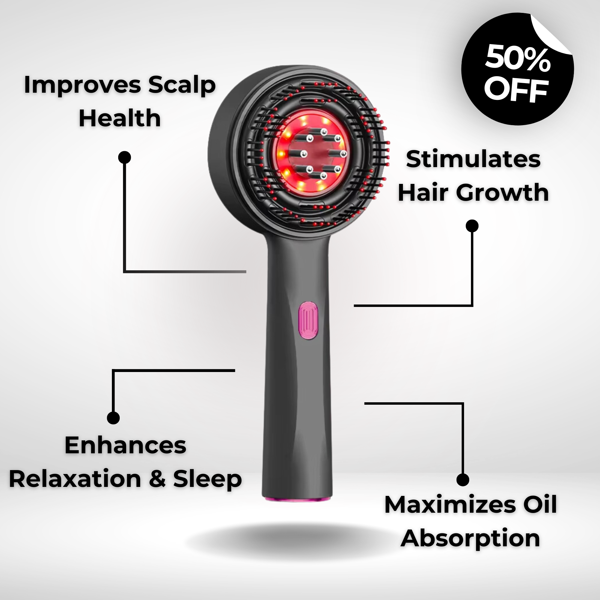 The LumiGrow™ 3-in-1 Scalp Renewal System