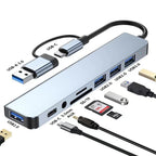 The Multi-Tasker: 8-in-2 Universal Docking Hub